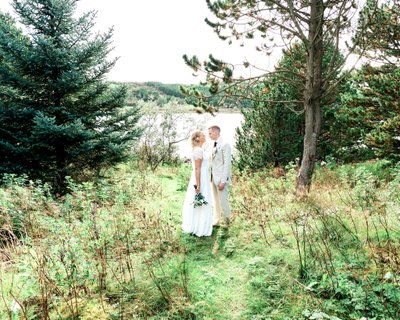 Up there wedding photos