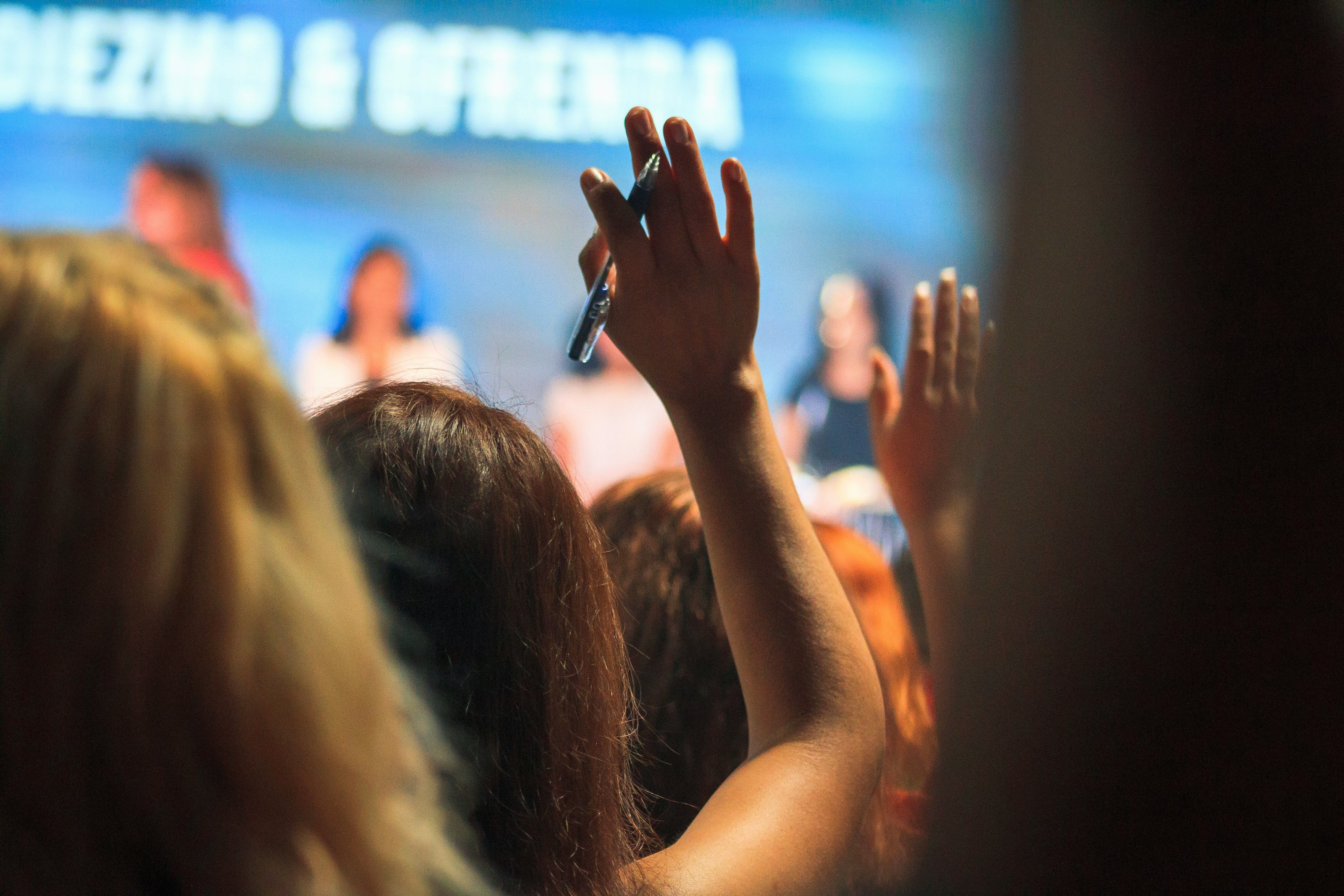 Event planning with custom registration questions